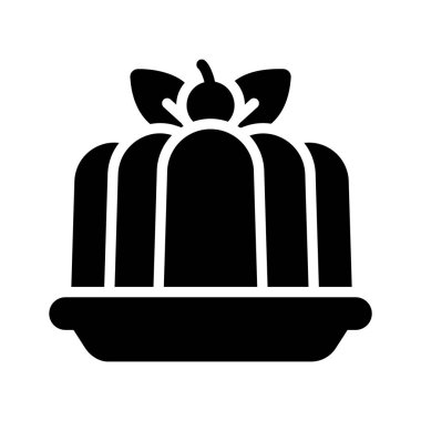 Meyveli pudingin en son simgesi.