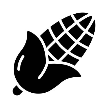 Görsel olarak çekici bir mısır kabartma simgesi