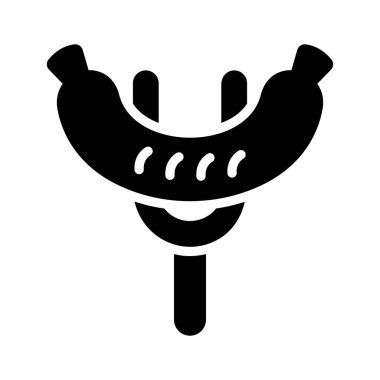 İyi tasarlanmış bir sosis sembolü.