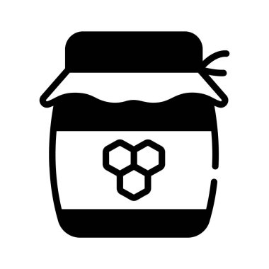 Kumaşla kaplı bal kavanozunun görsel çekiciliği.