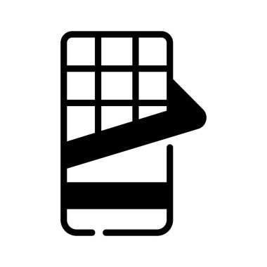 Ellerinizi bu çikolata şeklindeki simgeye koyun.