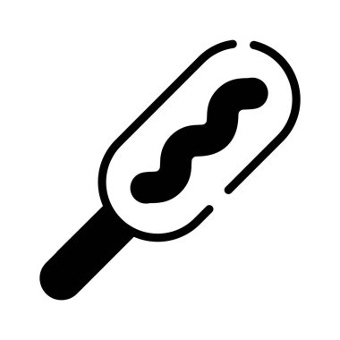 Birinci sınıf mısırlı sosis kabartma simgemizi indir