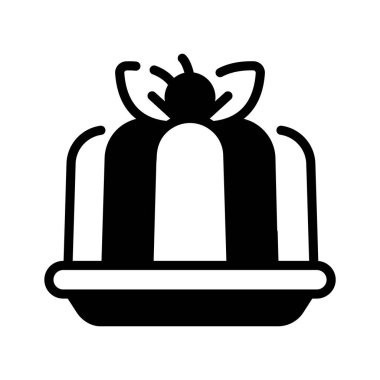 Meyveli pudingin en son simgesi.