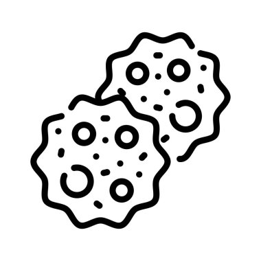 Kurabiyelerin bu yaratıcı tasarım çizgisi simgesine bir bakın.