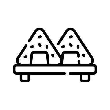 Burada Onigiri 'nin yaratıcı bir çizgi simgesi var.