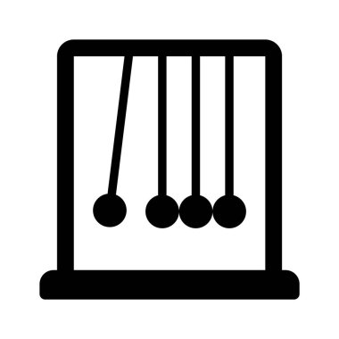Kabartma biçiminde dizayn edilmiş sarkacın görsel çekici simgesi