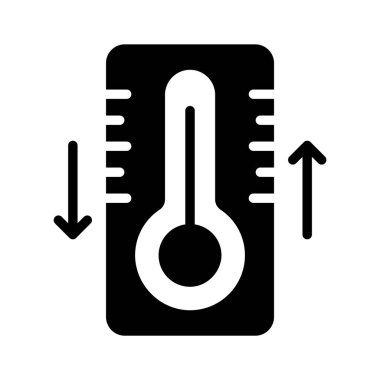 Isı değişimleri simgesi kabartma biçiminde tasarlandı