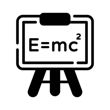 Fizik dersi veren şu kabartma simgeye bir bakın.