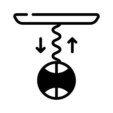 Bahar kuvvetinin bu modern kabartma simgesini alın