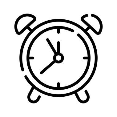 İçinde pipet olan kokteyl bardağını gösteren iyi tasarlanmış bir taslak simgesi.