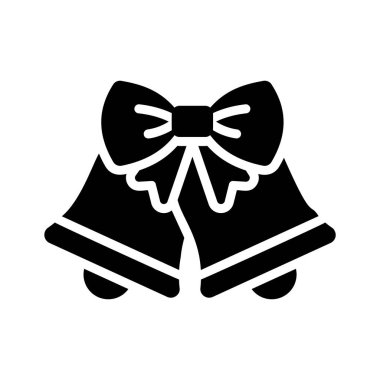 Kurdeleli zillerin düzenlenebilir bir sembol şekli.