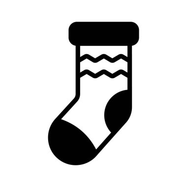 Noel çorabının özel kabartma simgesini indir