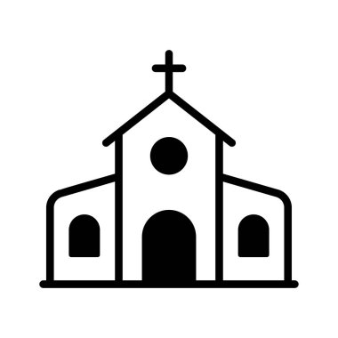 Kilise binasının sembol sembolünü kullanmaya hazır