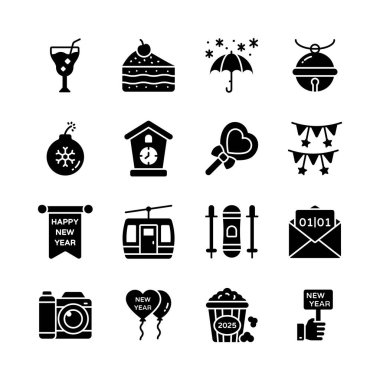 Noel ve yeni yıl aksesuarlarının bu harika kabartma koleksiyonunu alın.