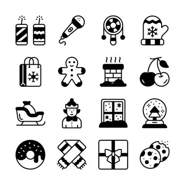 Kutlama simgelerinin modaya uygun bir demeti burada.