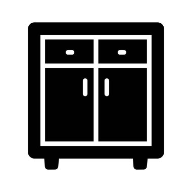 Şu ahşap dolabın kullanışlı sembolüne bir bakın.