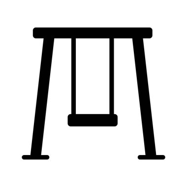 Bahçe salıncağının özel kabartma simgesini indir