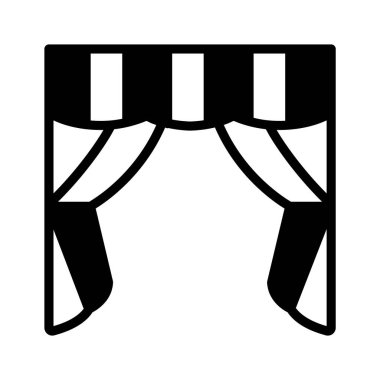 Perdelerin ana hatları simgesinin görüntüsünü yakalayın