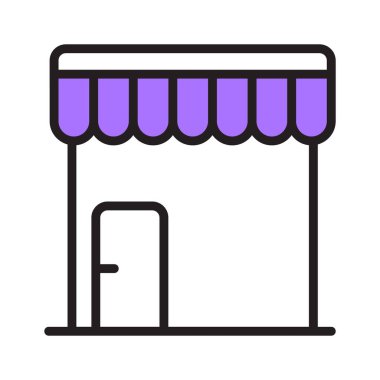 Pastane tasvir eden iyi hazırlanmış doğrusal bir simge