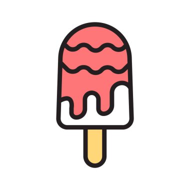 Buz çubuğu çizgisi simgesi premium indirme için hazır