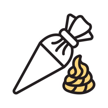 Kek paketinin satır biçimi simgesini kullanmak kolay