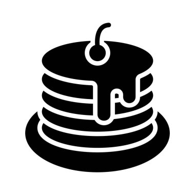 Vişne soslu krep sembolü.