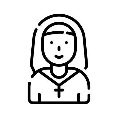 Dindar kadın karakterinin son simgesini al.