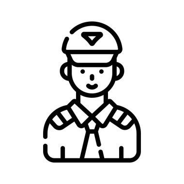 Pilot profilini gösteren kişiselleştirilebilir satır biçimi simgesi