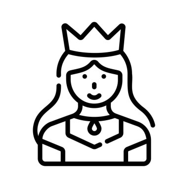 Queen karakterinin bu kullanışlı taslak simgesini al