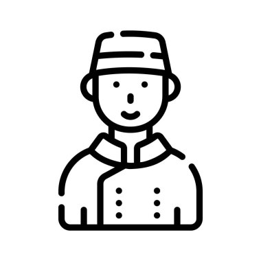 Concierge simgesi satır biçiminde tasarlandı, premium kullanıma hazır