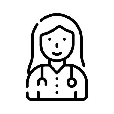 Veteriner simgesi satır biçiminde tasarlandı, premium kullanıma hazır