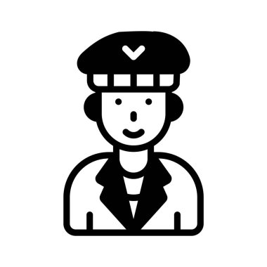 Asker karakterinin bu simgesine bir göz atın.