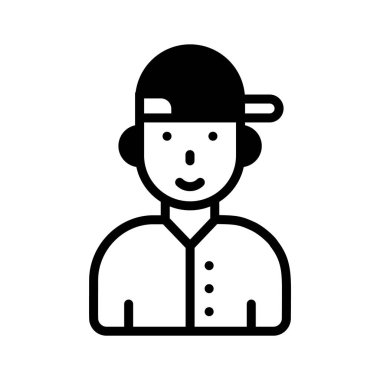 Genç çocuk avatarını gösteren şekil simgesini düzenlemek kolay