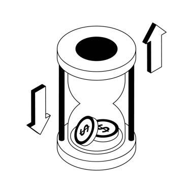 Finansal değişiklikleri gösteren şu modern izometriğe bir bakın.