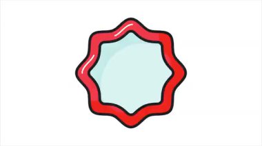 Modern ve modaya uygun Arapça kaligrafi vektör animasyon tasarımı