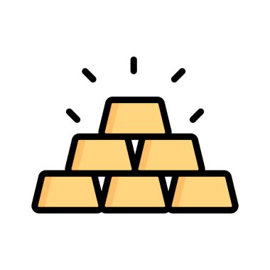 Altının düz ana hatlı simgesini kullanması bu kadar kolay