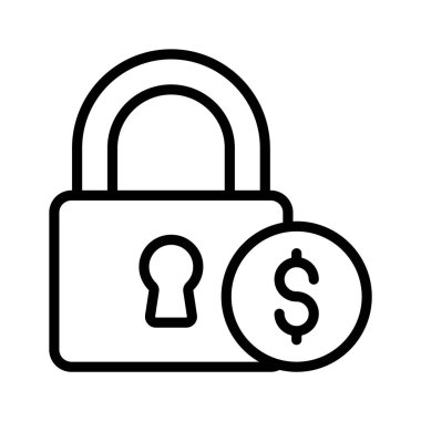Para güvenliğinin kullanışlı bir taslak biçimi simgesi