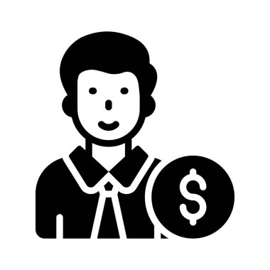 İş yatırımcılarının simgesine bir göz atın.