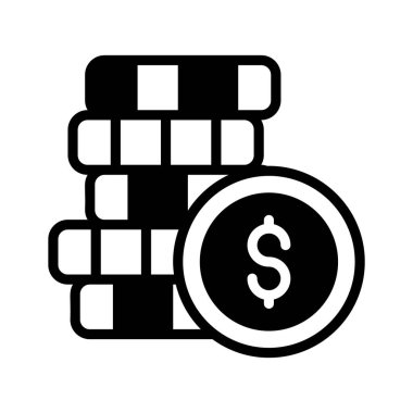 Bu para yığınının kabartma simgesine bir göz atın.