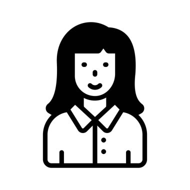 Sekreter karakterinin kabartma simgesini kullanması kolay