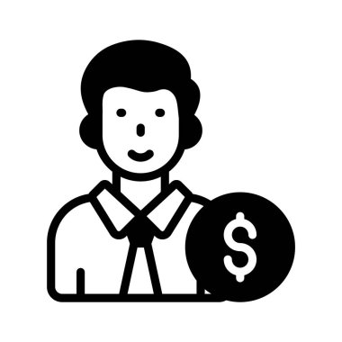 İş yatırımcılarının simgesine bir göz atın.