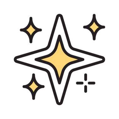 Gece gökyüzünde çırılçıplak parlayan bir yıldız umudu simgeliyor.