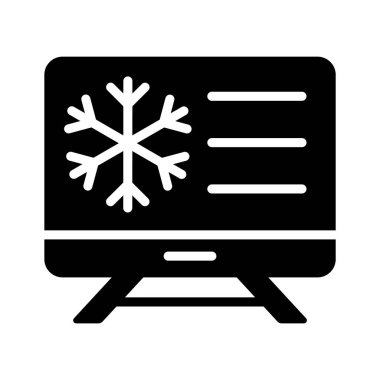 Modern tasarım tarzında bu inanılmaz hava tahmini ikonunu alın