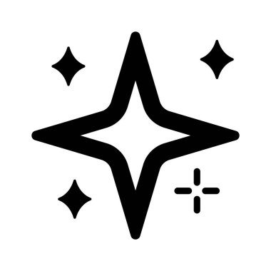 Gece gökyüzünde çırılçıplak parlayan bir yıldız umudu simgeliyor.