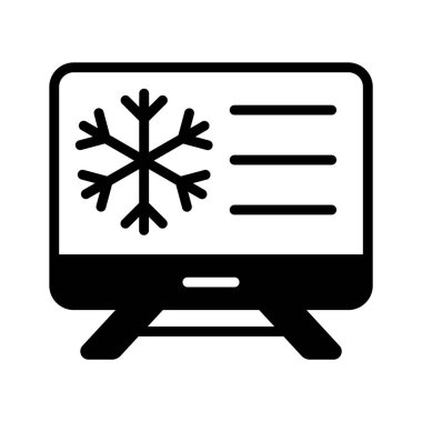 Modern tasarım tarzında bu inanılmaz hava tahmini ikonunu alın