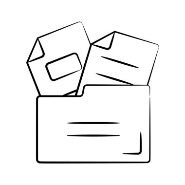 Belge dizininin bu modaya uygun karalama simgesini tut