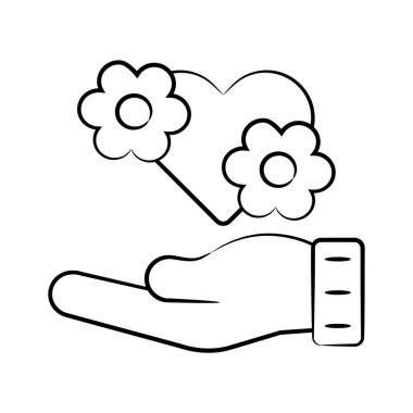 Elle çizilmiş simgeyi düzenlemek kolay.