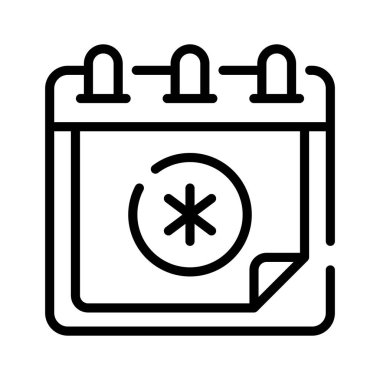 Doktor randevu takviminin satır simgesini kullanmaya hazır