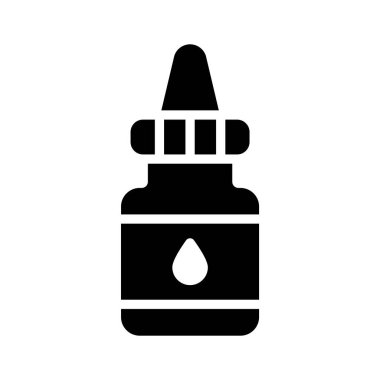 Göz damlası şişesinin bu modaya uygun simgesini alın