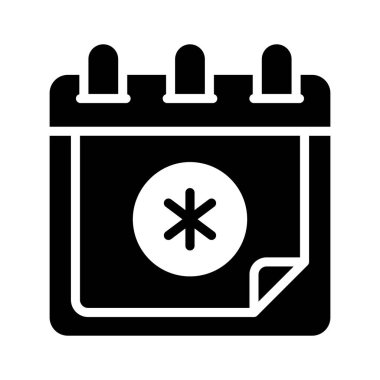 Doktor randevu takviminin kabartma simgesini kullanmaya hazır